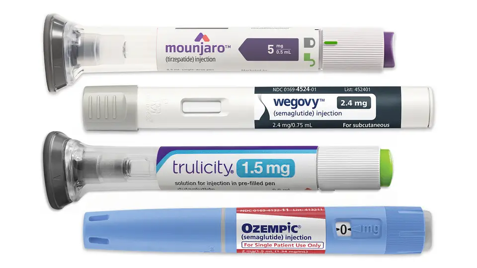 GLP-1 injections Mounjaro Wegovy Trulicity Ozempic